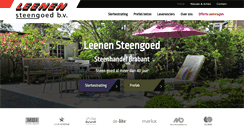Desktop Screenshot of leenensteengoed.nl